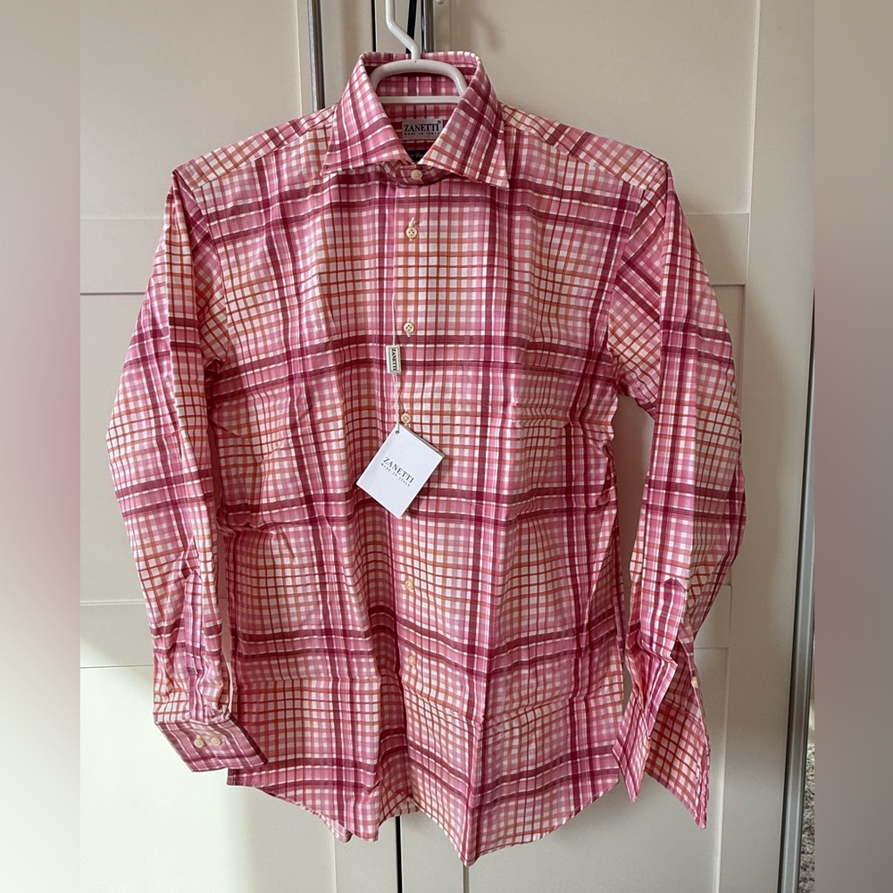 ZANETTI ITALY Men's Shirt NEW